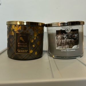 Goose Creek Candle Cuddle Bundle. “Starlit Cuddle” & “Loves to Cuddle” scents
